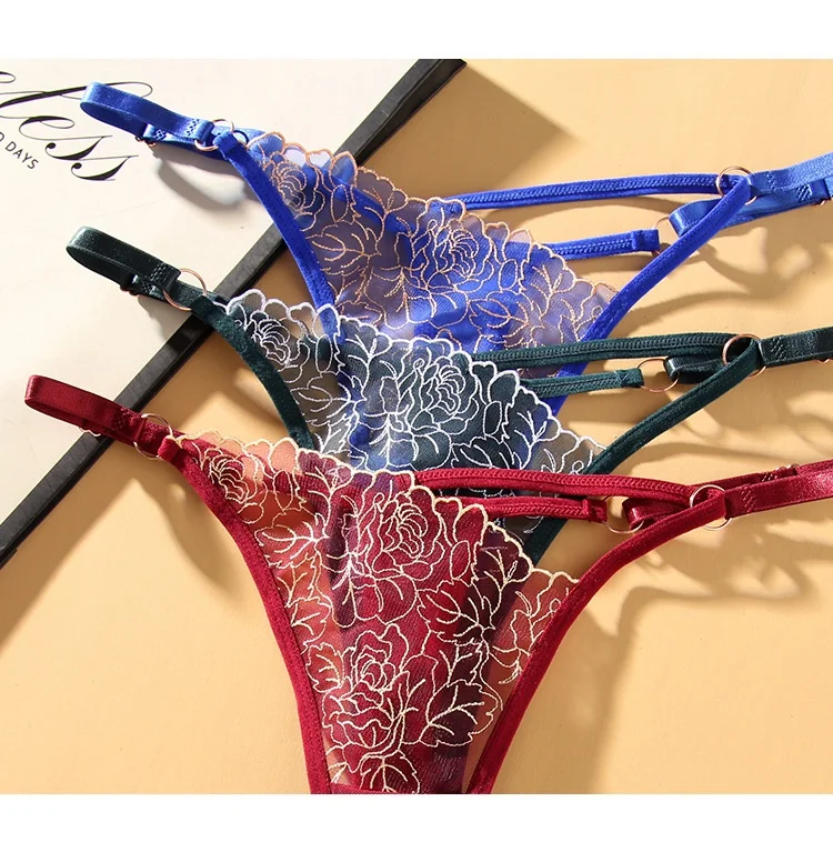 Sexy Lace Thong Women G Strings WC Adjustable Panties Transparent Underwear Ladies Briefs Lingere Underware Lingerie Sexy Lace Thong Women G Strings WC Adjustable Panties Transparent Underwear Ladies Briefs Lingere Underware Lingerie