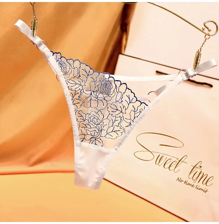 Sexy Lace Thong Women G Strings WC Adjustable Panties Transparent Underwear Ladies Briefs Lingere Underware Lingerie Sexy Lace Thong Women G Strings WC Adjustable Panties Transparent Underwear Ladies Briefs Lingere Underware Lingerie