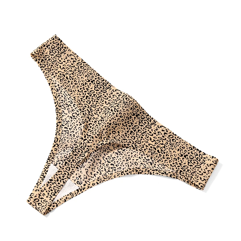 Sexy Thong Women's Panties Leopard Seamless Female Underwear Temptation Elasticity Sports Lingerie Thongs Women Fashion G-String Sexy Thong Women's Panties Leopard Seamless Female Underwear Temptation Elasticity Sports Lingerie Thongs Women Fashion G-String