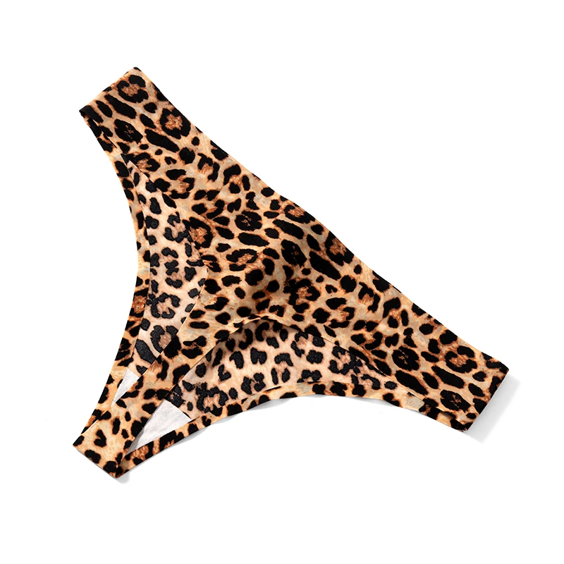 Sexy Thong Women's Panties Leopard Seamless Female Underwear Temptation Elasticity Sports Lingerie Thongs Women Fashion G-String Sexy Thong Women's Panties Leopard Seamless Female Underwear Temptation Elasticity Sports Lingerie Thongs Women Fashion G-String
