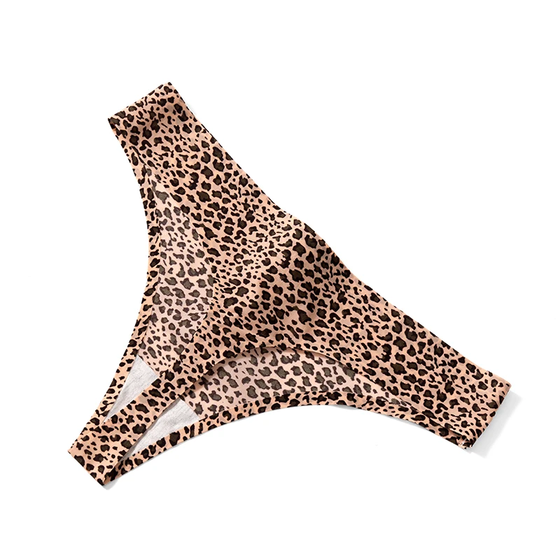 Sexy Thong Women's Panties Leopard Seamless Female Underwear Temptation Elasticity Sports Lingerie Thongs Women Fashion G-String Sexy Thong Women's Panties Leopard Seamless Female Underwear Temptation Elasticity Sports Lingerie Thongs Women Fashion G-String
