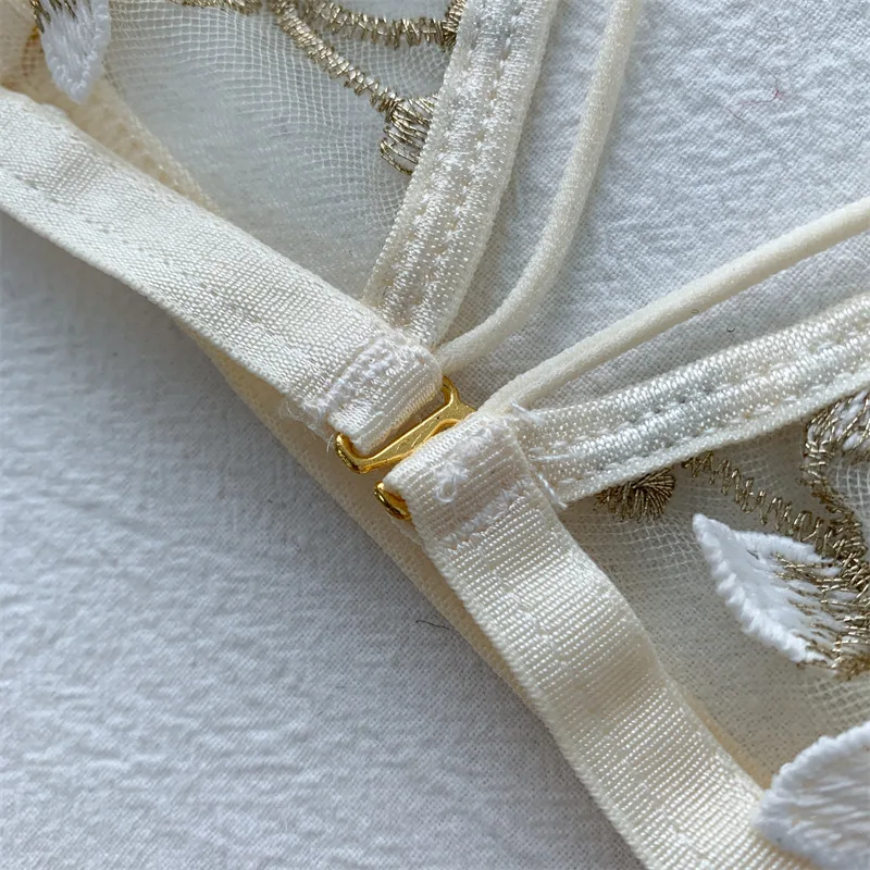 Women Lace Bra Sets Seamless Underwear Backless Vest Sexy Bralette Lingerie Ultrathin Bra & Brief Sets Female Dropshipping