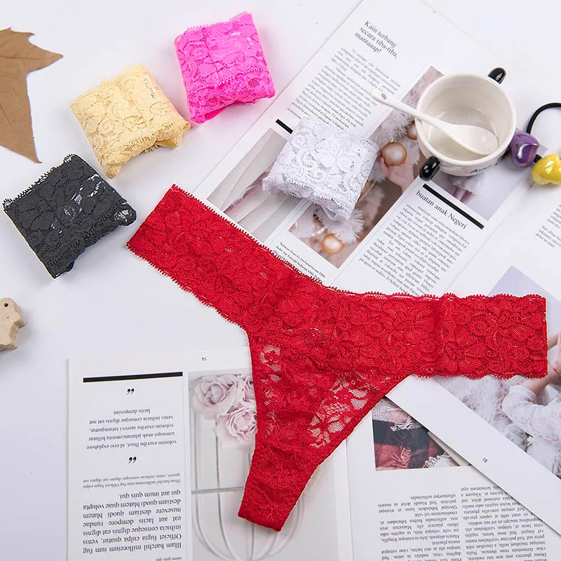 L XL XXL XXXL adjusted Sexy cozy Lace Briefs g thongs Underwear Lingerie for women 1pcs zx1041
