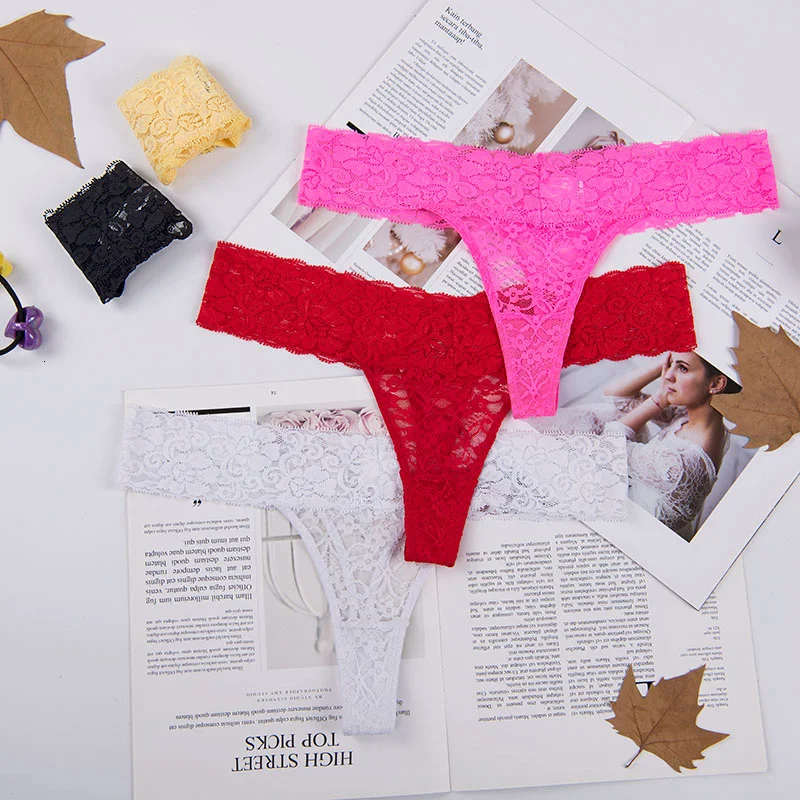 L XL XXL XXXL adjusted Sexy cozy Lace Briefs g thongs Underwear Lingerie for women 1pcs zx1041