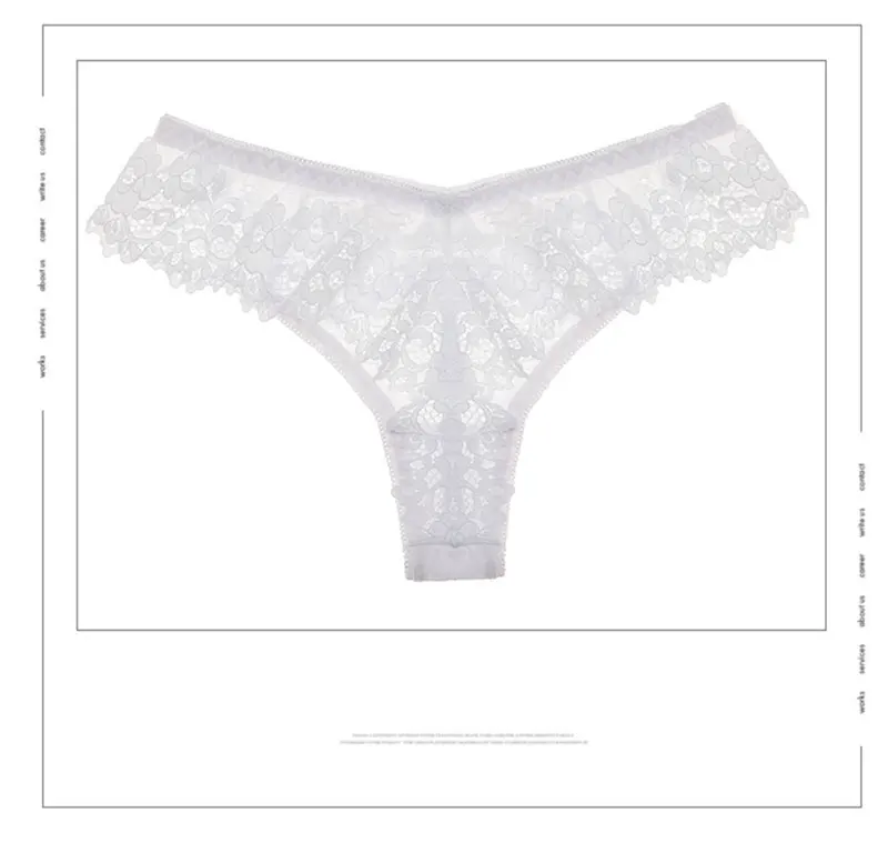 Lace Thong Women Lace Low Waist Panties Sexy Transparent Underwear Ladies Briefs Lingere Panty Underware Womens Lingerie Lace Thong Women Lace Low Waist Panties Sexy Transparent Underwear Ladies Briefs Lingere Panty Underware Womens Lingerie