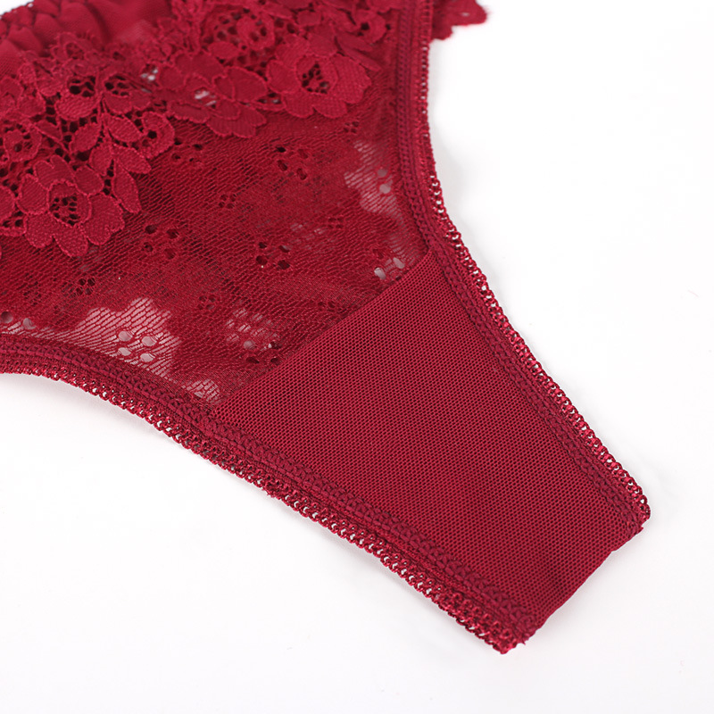 Lace Thong Women Lace Low Waist Panties Sexy Transparent Underwear Ladies Briefs Lingere Panty Underware Womens Lingerie