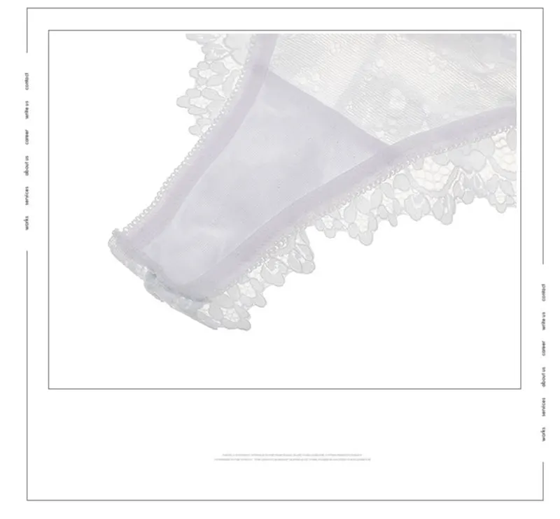 Lace Thong Women Lace Low Waist Panties Sexy Transparent Underwear Ladies Briefs Lingere Panty Underware Womens Lingerie