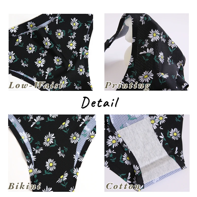 SAMSONOV Sexy Bikini Women's Panties Printing Seamless Female Underwear Temptation Elasticity Briefs for Women Comfort Lingerie SAMSONOV Sexy Bikini Women's Panties Printing Seamless Female Underwear Temptation Elasticity Briefs for Women Comfort Lingerie