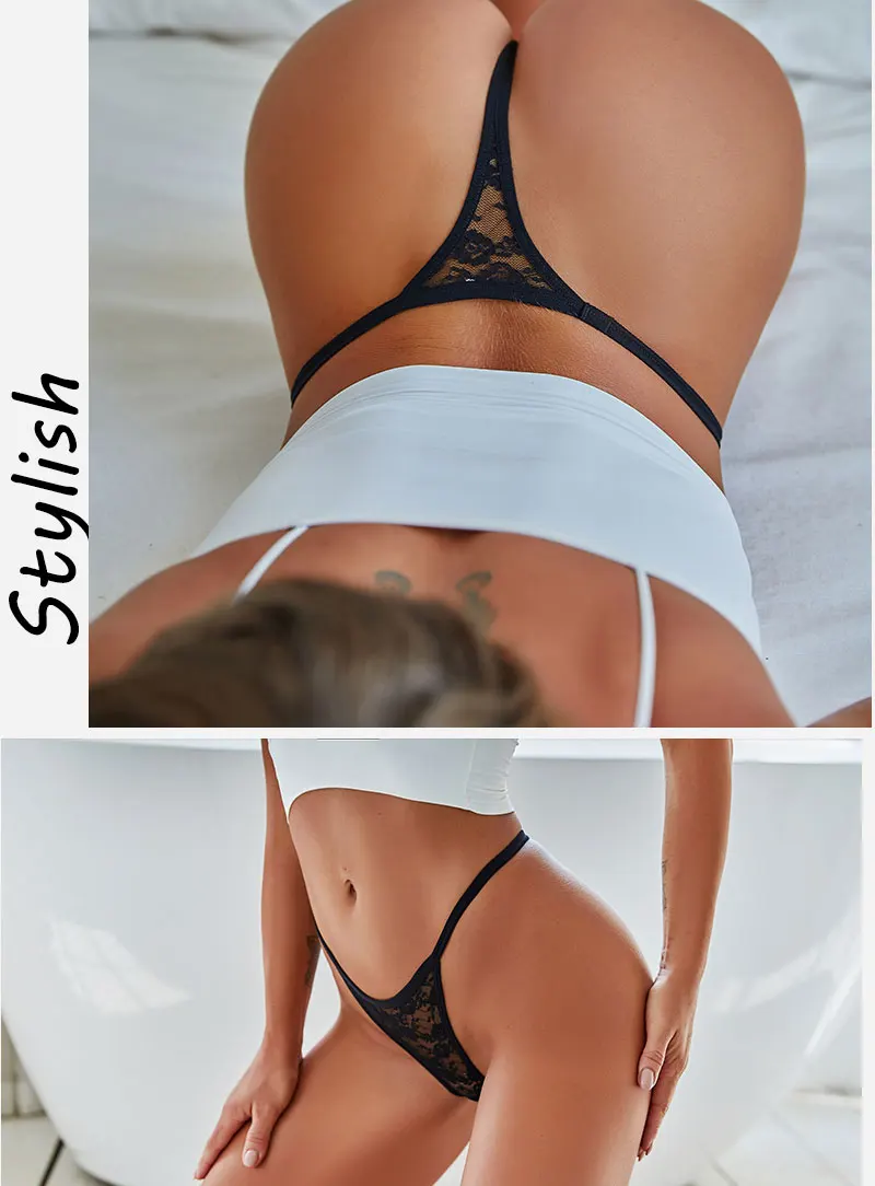 2Pcs/Set Sexy Women Lace Panties Low Waist G-String Underwear Solid Hollow Out Transparent Thong Female Soft Breathable Lingerie 2Pcs/Set Sexy Women Lace Panties Low Waist G-String Underwear Solid Hollow Out Transparent Thong Female Soft Breathable Lingerie