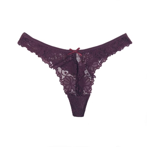 Lace Thong Women Lace Low Waist Panties Sexy Transparent Underwear Ladies Briefs Lingere Panty Underware Womens Lingerie