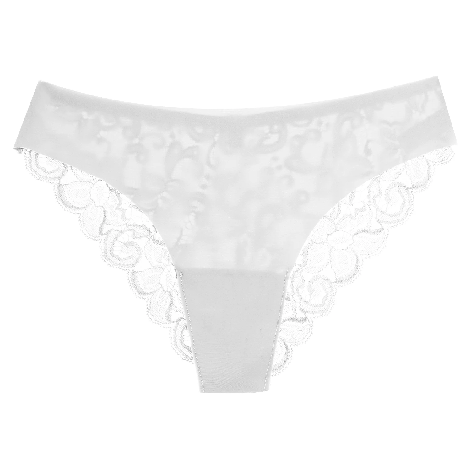 Sexy Lace Women's Panties Transparent Seamless Female Underwear Low-Waist Elasticity Briefs for Ladies Ice Silk Soft Lingerie Sexy Lace Women's Panties Transparent Seamless Female Underwear Low-Waist Elasticity Briefs for Ladies Ice Silk Soft Lingerie