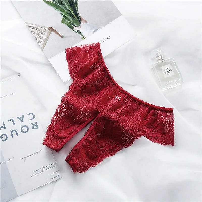 XL - 4XL Plus Size Ladies Sexy Underwear Panties Open Crotch Thong Can Be Inserted Free Take Off Briefs Transparent for Sex XL - 4XL Plus Size Ladies Sexy Underwear Panties Open Crotch Thong Can Be Inserted Free Take Off Briefs Transparent for Sex