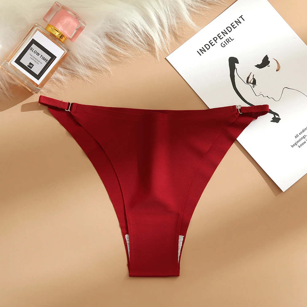 Women's Sexy Panties Temptation Bikini Seamless Female Underwear Thin Belt Thong for Women Fashion Briefs Elasticity Lingerie Women's Sexy Panties Temptation Bikini Seamless Female Underwear Thin Belt Thong for Women Fashion Briefs Elasticity Lingerie