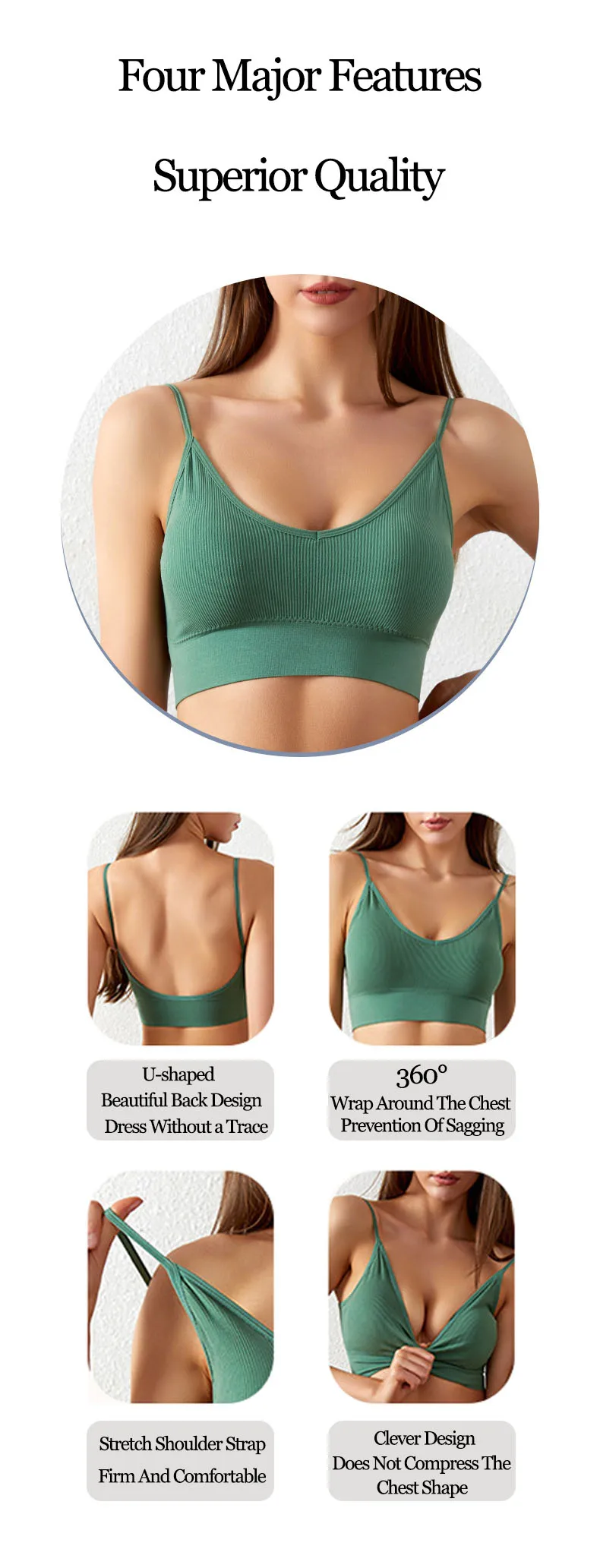 Women Seamless Bra Set Sexy Thong Low Waist Panties Sports Bralette Wire Free Lingerie Brassiere Cotton Female Underwear 2 Pcs