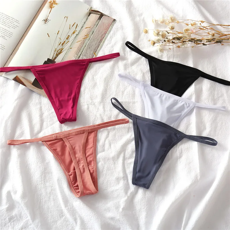 FINETOO 3Pcs/set Sexy Low-rise Thongs Women Bikini Panties T-back Underpants M-XL Female G-String Panty Ladies Thong Lingerie FINETOO 3Pcs/set Sexy Low-rise Thongs Women Bikini Panties T-back Underpants M-XL Female G-String Panty Ladies Thong Lingerie
