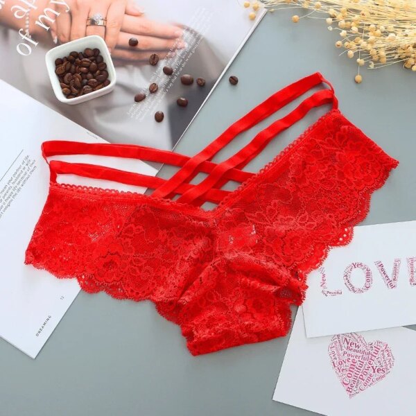 Women Panties Sexy Briefs for Ladies Underwear Lace women's Lingerie Thong G String Comfortable Breathable Bragas Tanga Calcinha