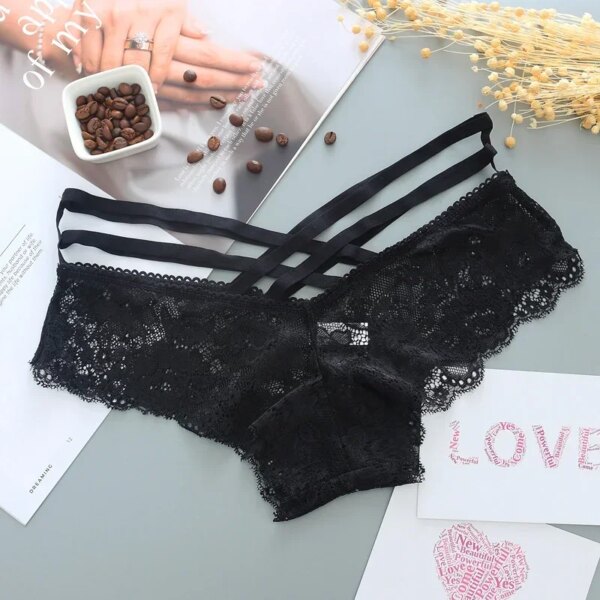 Women Panties Sexy Briefs for Ladies Underwear Lace women's Lingerie Thong G String Comfortable Breathable Bragas Tanga Calcinha