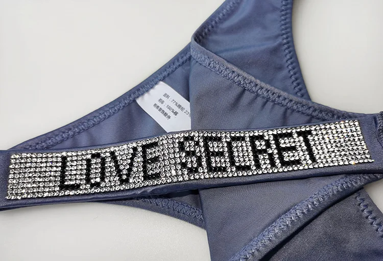 Shiny Rhinestone Thong Women Low Waist Panties Sexy Underwear Ladies Briefs Lingere Panty Underware Womens Lingerie Thongs