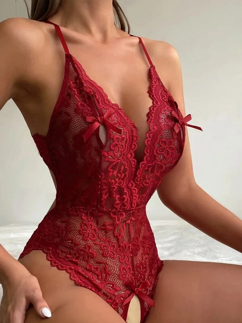 One-Piece Open Bra Blue Crotchless Lingerie For Sex Lace Transparent Underwear Bodysuit Erotic Underwear Set Lenceria Mujer Sexi One-Piece Open Bra Blue Crotchless Lingerie For Sex Lace Transparent Underwear Bodysuit Erotic Underwear Set Lenceria Mujer Sexi