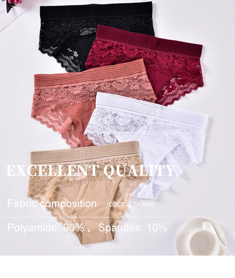 Sexy High Waisted Women's Underwear Elastic Breathable Panties Hollowed Out Embroidery Summer Cool Lingerie Solid Color Fashion Sexy High Waisted Women's Underwear Elastic Breathable Panties Hollowed Out Embroidery Summer Cool Lingerie Solid Color Fashion