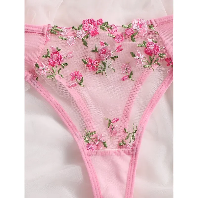 Sexy Lingerie Woman Lace Transparent Underwear Fairy Embroidery Brief Sets Delicate Bra Kit Push Up Breves Sets Sexy Lingerie Woman Lace Transparent Underwear Fairy Embroidery Brief Sets Delicate Bra Kit Push Up Breves Sets