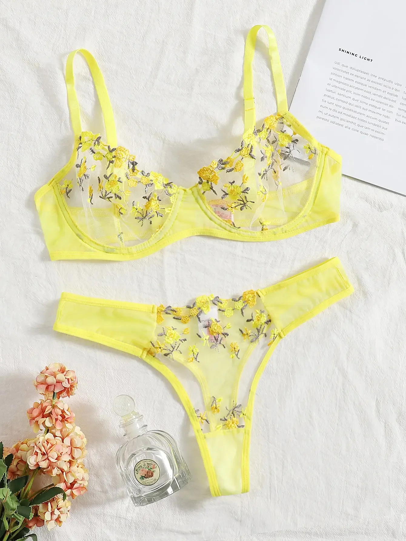 Sexy Lingerie Woman Lace Transparent Underwear Fairy Embroidery Brief Sets Delicate Bra Kit Push Up Breves Sets Sexy Lingerie Woman Lace Transparent Underwear Fairy Embroidery Brief Sets Delicate Bra Kit Push Up Breves Sets