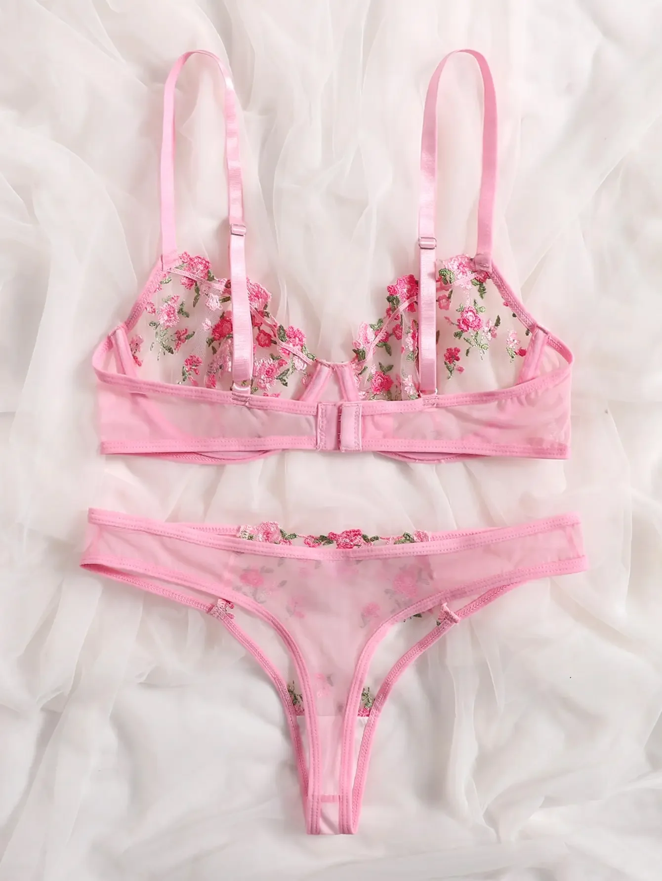 Sexy Lingerie Woman Lace Transparent Underwear Fairy Embroidery Brief Sets Delicate Bra Kit Push Up Breves Sets Sexy Lingerie Woman Lace Transparent Underwear Fairy Embroidery Brief Sets Delicate Bra Kit Push Up Breves Sets