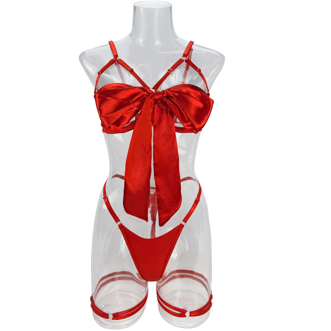 Ellolace Bowknot Lingerie Open Bra Lace Up Sexy Underwear 3-Piece Satin Erotic Outfit Young Girls Uncensored Bilizna Set Of Sex Ellolace Bowknot Lingerie Open Bra Lace Up Sexy Underwear 3-Piece Satin Erotic Outfit Young Girls Uncensored Bilizna Set Of Sex