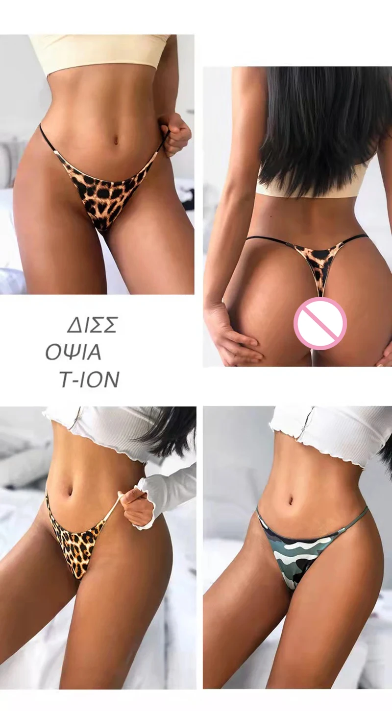 Women Panties Sexy Thongs Low-Rise Women Lingerie And G Strings Panties for Sexy Underwear Women Clothing whuta белье женское
