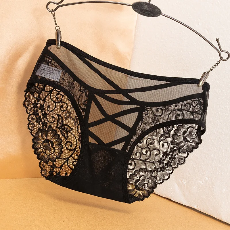 Women's Panties Underwear Temptation Transparent Lingerie Hollow Out Girl Briefs Net Yarn Lace Briefs Трусы Женские Thong Sexy Women's Panties Underwear Temptation Transparent Lingerie Hollow Out Girl Briefs Net Yarn Lace Briefs Трусы Женские Thong Sexy
