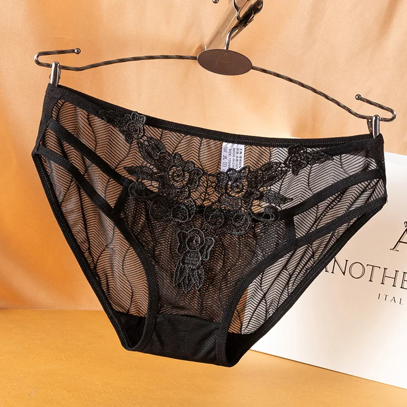 Women's Panties Underwear Temptation Transparent Lingerie Hollow Out Girl Briefs Net Yarn Lace Briefs Трусы Женские Thong Sexy Women's Panties Underwear Temptation Transparent Lingerie Hollow Out Girl Briefs Net Yarn Lace Briefs Трусы Женские Thong Sexy
