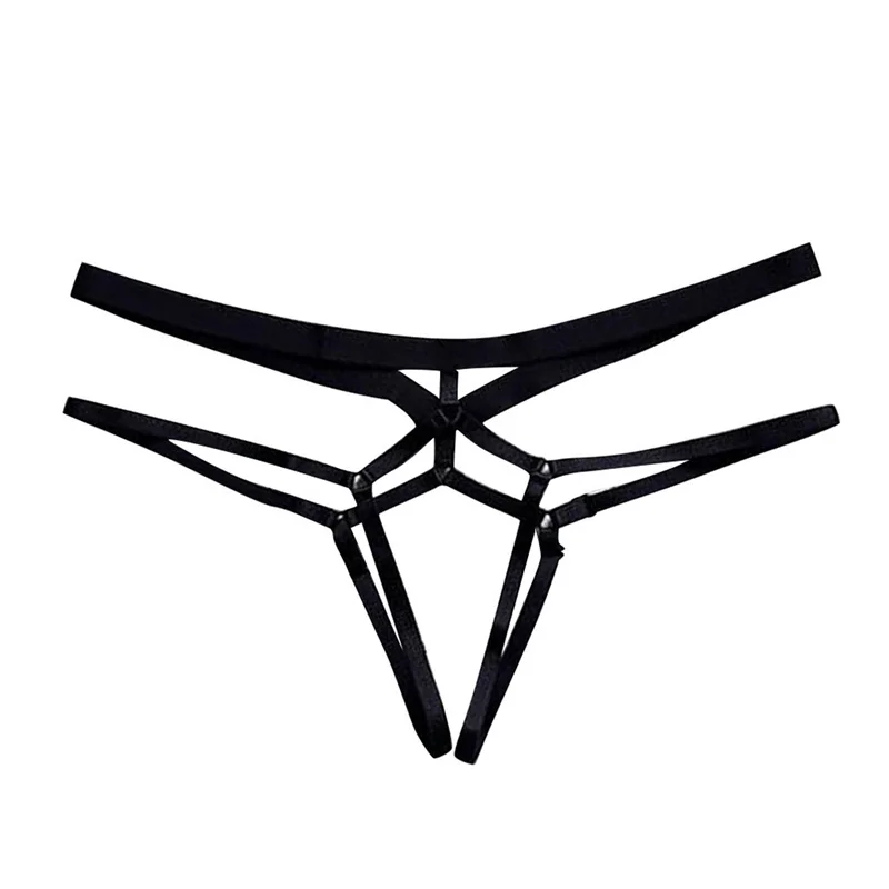 Sexy Women Bandage Bra Hollow Thong Panties Lingerie T Back Transparent Lingerie Ladies Open Crotch Toy Panties Underwear Gift Sexy Women Bandage Bra Hollow Thong Panties Lingerie T Back Transparent Lingerie Ladies Open Crotch Toy Panties Underwear Gift