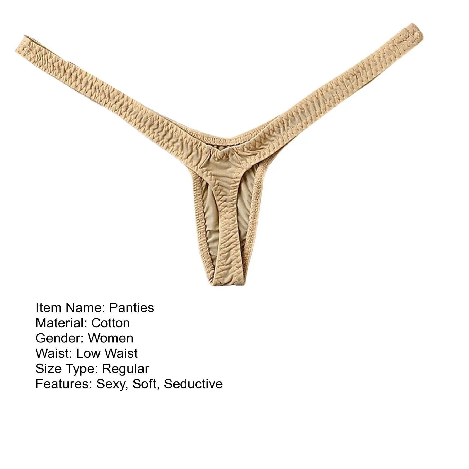 Women Panties Lingerie Sexy Thongs Low-Rise Thin Block Sexy G-string Female Women Thong Skinny   for Daily Wear