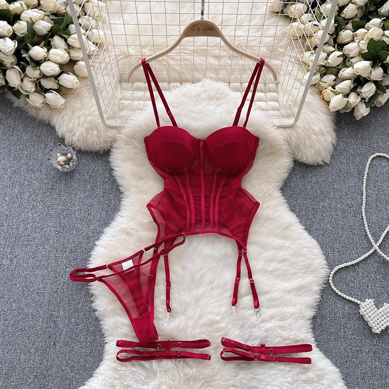 CHILLGIO Women Sexy Mesh Transparent Bra Brief Suits Fashion Erotic Intimate Lingerie Bodycon Push Up Underwire Underwear Sets CHILLGIO Women Sexy Mesh Transparent Bra Brief Suits Fashion Erotic Intimate Lingerie Bodycon Push Up Underwire Underwear Sets