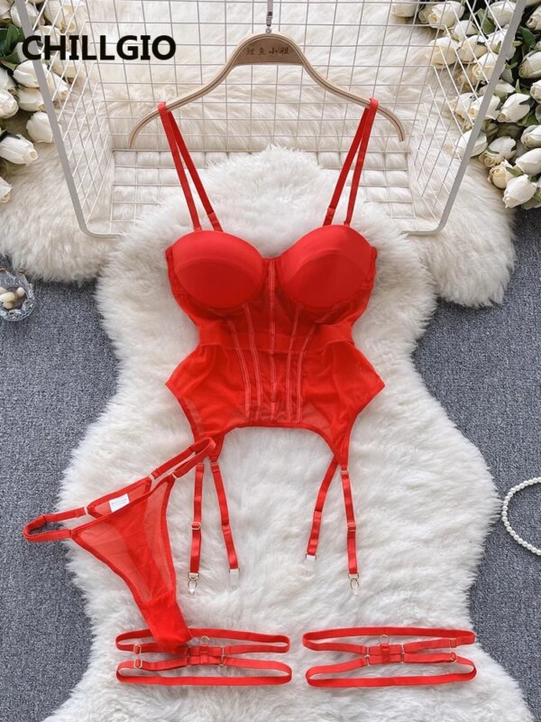 Women Sexy Mesh Transparent Bra Brief Suits Fashion Erotic Intimate Lingerie Bodycon Push Up Underwire Underwear Sets