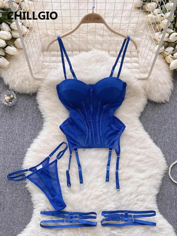 Women Sexy Mesh Transparent Bra Brief Suits Fashion Erotic Intimate Lingerie Bodycon Push Up Underwire Underwear Sets
