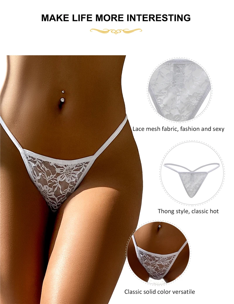 Comeondear Sexy String Femme Underwear Low Waist Briefs Women Panty Floral Lace Lingerie G-strings Plus Size 3XL Thongs Panties Comeondear Sexy String Femme Underwear Low Waist Briefs Women Panty Floral Lace Lingerie G-strings Plus Size 3XL Thongs Panties
