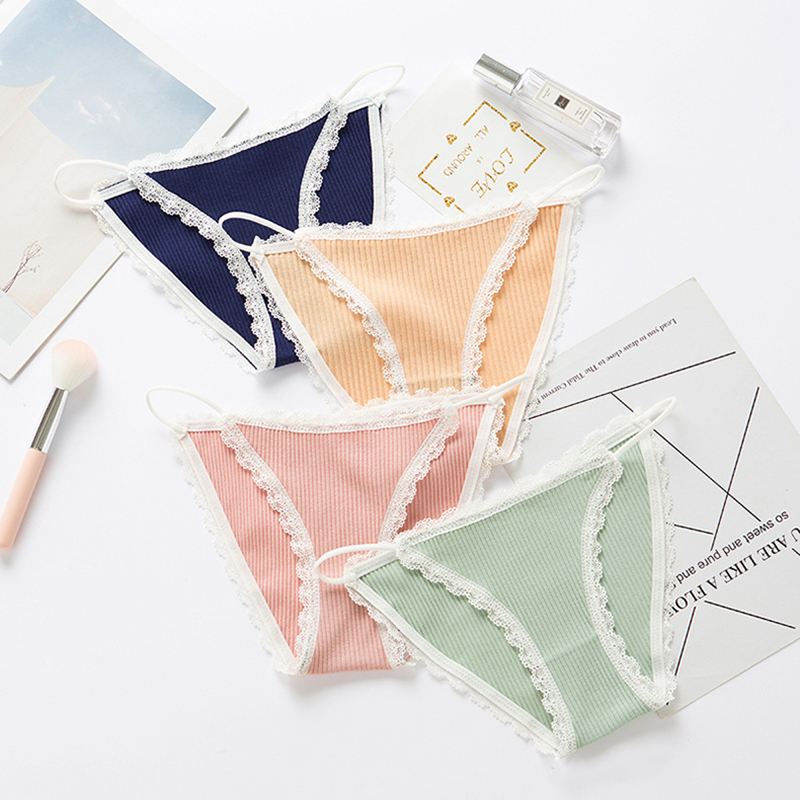 2023 Sexy Thong Sports Comfortable Briefs String Female Lingerie Simple Cotton Sexy Women Underwear Cute Lace Seamless Panties 2023 Sexy Thong Sports Comfortable Briefs String Female Lingerie Simple Cotton Sexy Women Underwear Cute Lace Seamless Panties