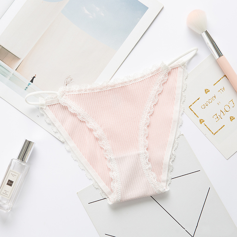 2023 Sexy Thong Sports Comfortable Briefs String Female Lingerie Simple Cotton Sexy Women Underwear Cute Lace Seamless Panties 2023 Sexy Thong Sports Comfortable Briefs String Female Lingerie Simple Cotton Sexy Women Underwear Cute Lace Seamless Panties