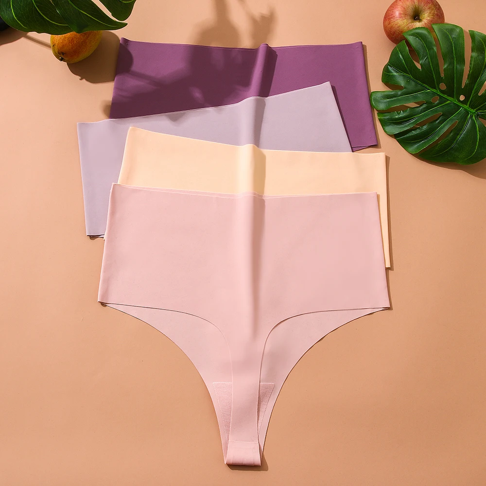 Sexy Women's High-Waist Seamless Panties Temptation Female Underwear Elasticity Lingerie for Women G-String Underpants Thong Hot Sexy Women's High-Waist Seamless Panties Temptation Female Underwear Elasticity Lingerie for Women G-String Underpants Thong Hot