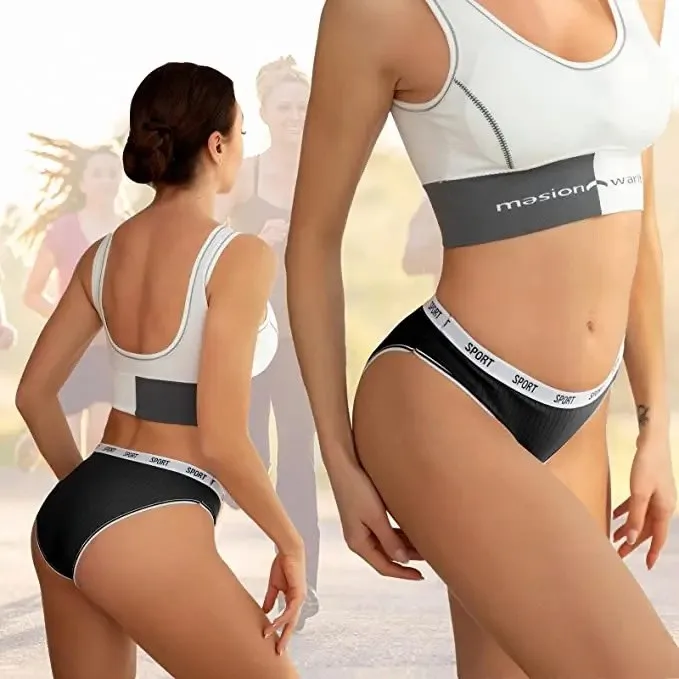Cute Girl Briefs Cotton Fashion Letter Women Underwear Soft Breathable Triangle Pants Mid Waist Sexy Comfortable Lingerie Bright Cute Girl Briefs Cotton Fashion Letter Women Underwear Soft Breathable Triangle Pants Mid Waist Sexy Comfortable Lingerie Bright
