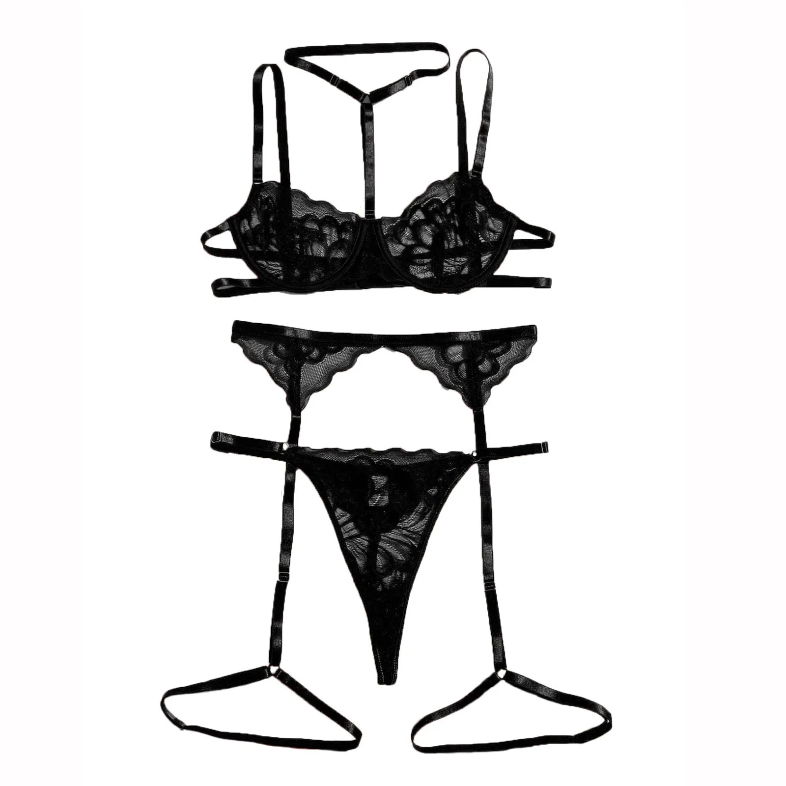 Sexy Erotic Lingerie Women Bra Garters Thongs Patchwork See Through Lingerie Set Ladies Sexy Underwear Set Porn Sexy Costumes Sexy Erotic Lingerie Women Bra Garters Thongs Patchwork See Through Lingerie Set Ladies Sexy Underwear Set Porn Sexy Costumes
