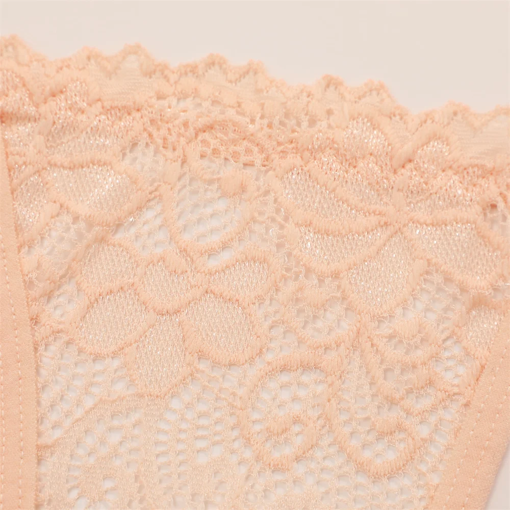Lace Thongs 3Pcs Women Cotton Panties Sexy Low Rise Transparent Underwear Lady Breathable Lingerie Metal Ring Thin Strap Thong Lace Thongs 3Pcs Women Cotton Panties Sexy Low Rise Transparent Underwear Lady Breathable Lingerie Metal Ring Thin Strap Thong