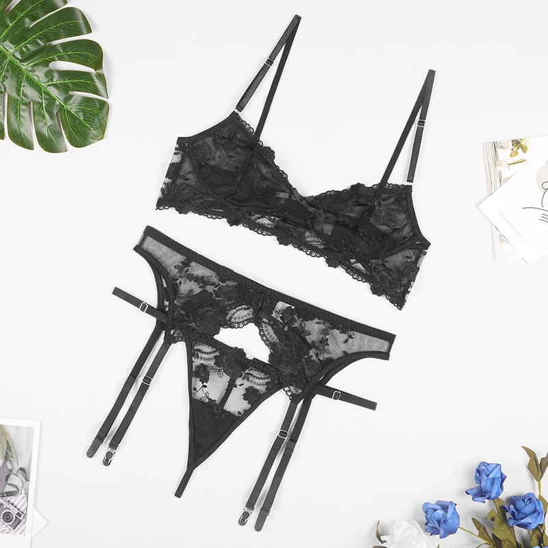 New Women Lingerie Set Lace Embroidery Push Up Bra Panties Sets Deep V Gather Top Sexy Underwear Bras Brassiere New Women Lingerie Set Lace Embroidery Push Up Bra Panties Sets Deep V Gather Top Sexy Underwear Bras Brassiere