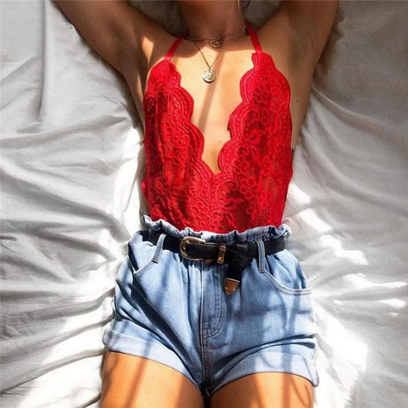 Women Sexy Underwear Set Lace Fishnet Bodysuit Lingerie Floral Perspective Sleepwear Transparent Lingerie Set One-Piece Bra Sets Women Sexy Underwear Set Lace Fishnet Bodysuit Lingerie Floral Perspective Sleepwear Transparent Lingerie Set One-Piece Bra Sets