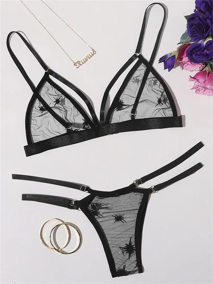 Lingerie Sexy Delicate Underwear Embroidery Lace For Linen Women Transparent Bra Panty Set Erotic Lingerie Intimate Underwear Lingerie Sexy Delicate Underwear Embroidery Lace For Linen Women Transparent Bra Panty Set Erotic Lingerie Intimate Underwear
