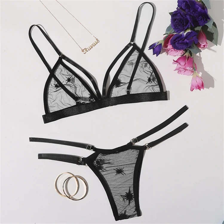 Lingerie Sexy Delicate Underwear Embroidery Lace For Linen Women Transparent Bra Panty Set Erotic Lingerie Intimate Underwear Lingerie Sexy Delicate Underwear Embroidery Lace For Linen Women Transparent Bra Panty Set Erotic Lingerie Intimate Underwear