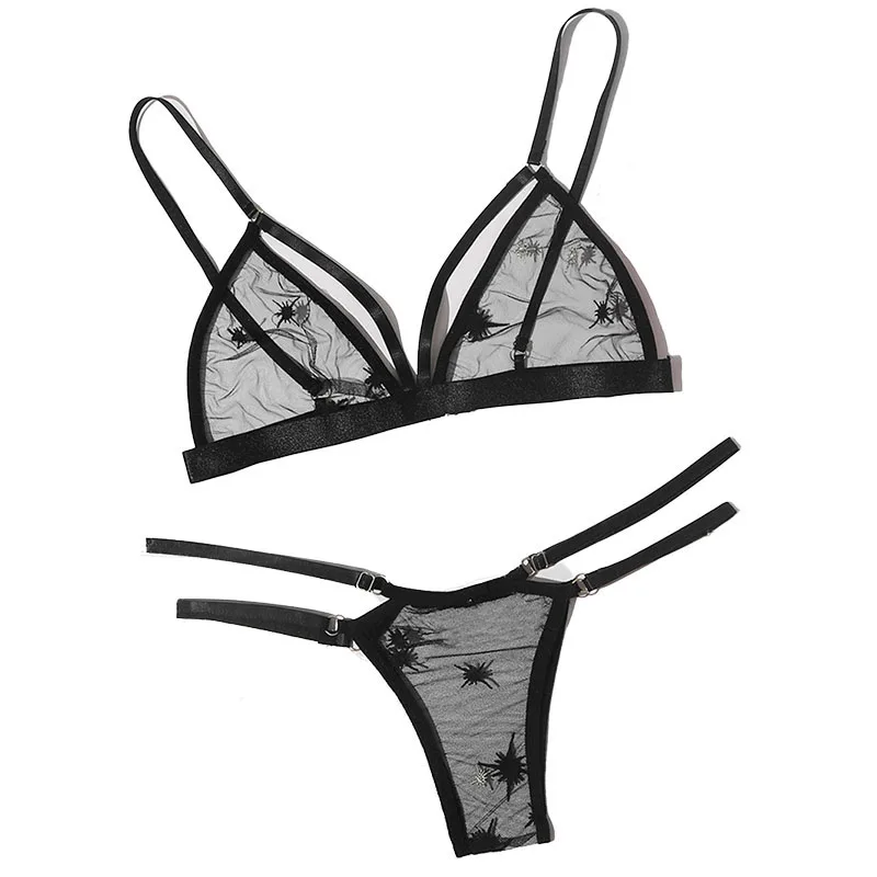 Lingerie Sexy Delicate Underwear Embroidery Lace For Linen Women Transparent Bra Panty Set Erotic Lingerie Intimate Underwear Lingerie Sexy Delicate Underwear Embroidery Lace For Linen Women Transparent Bra Panty Set Erotic Lingerie Intimate Underwear