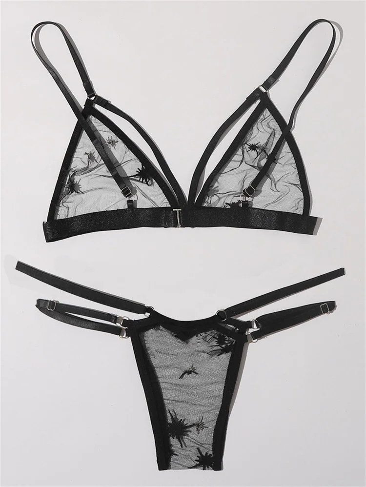 Lingerie Sexy Delicate Underwear Embroidery Lace For Linen Women Transparent Bra Panty Set Erotic Lingerie Intimate Underwear Lingerie Sexy Delicate Underwear Embroidery Lace For Linen Women Transparent Bra Panty Set Erotic Lingerie Intimate Underwear