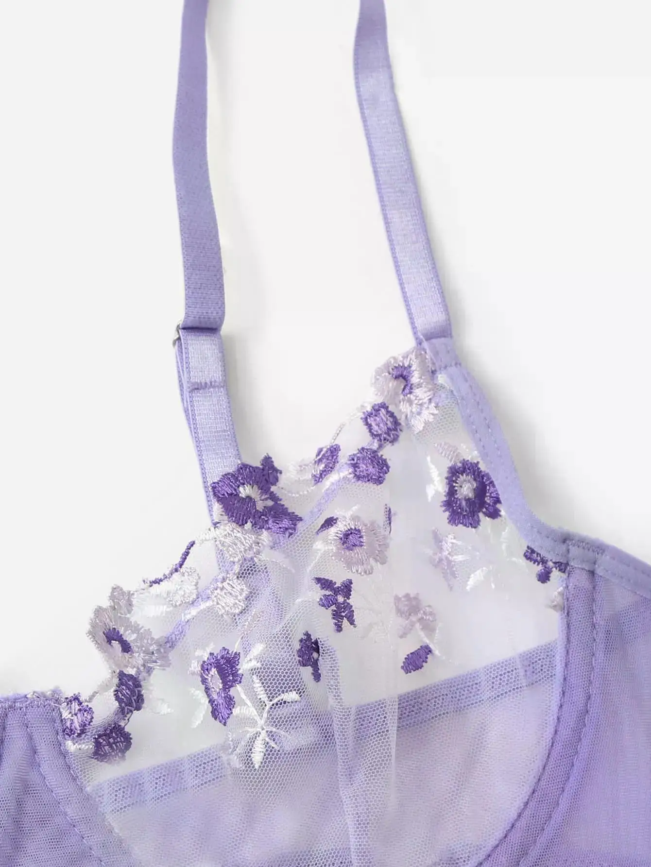 Transperant Lingerie Set Women Mesh Net Sexi Lenceria Sensual Mujer Bra Sets Embroidery Floral Underwired Transperant Lingerie Set Women Mesh Net Sexi Lenceria Sensual Mujer Bra Sets Embroidery Floral Underwired